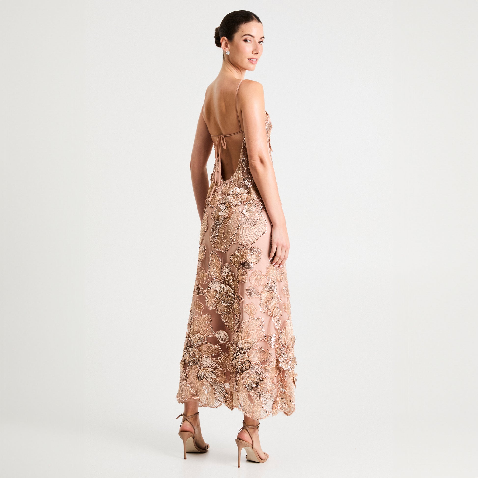 helsi embroidered sheer dress Helsi Embroidered Sheer Dress