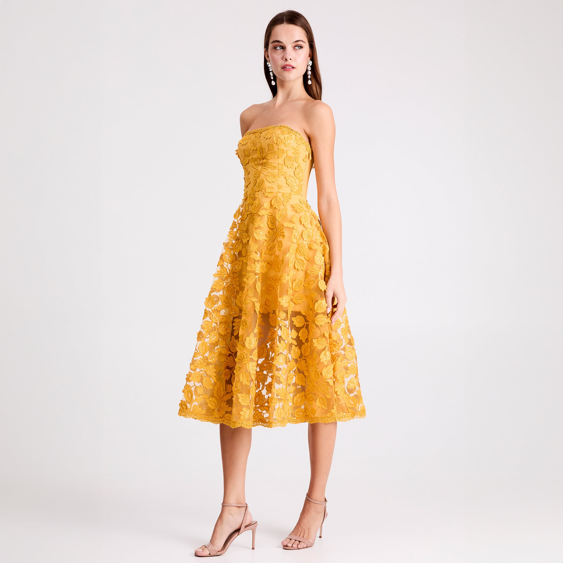 marigold dress FLORENCE – Helsi