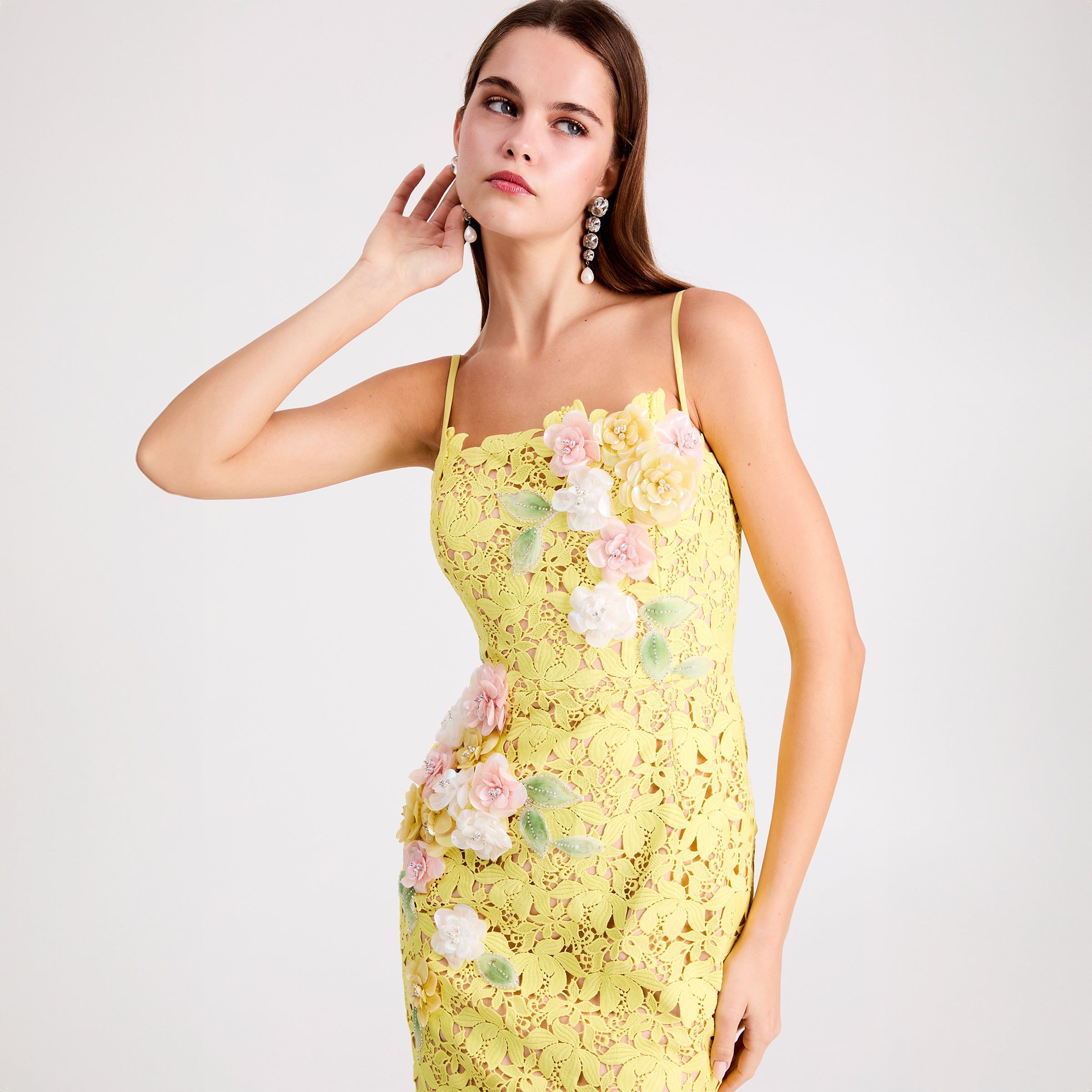 トップス House on the Hill (Yellow Flower) 80 ellarosemcfadin wears the Azalea Maxi Nap Dress® in Butter Yellow 💛