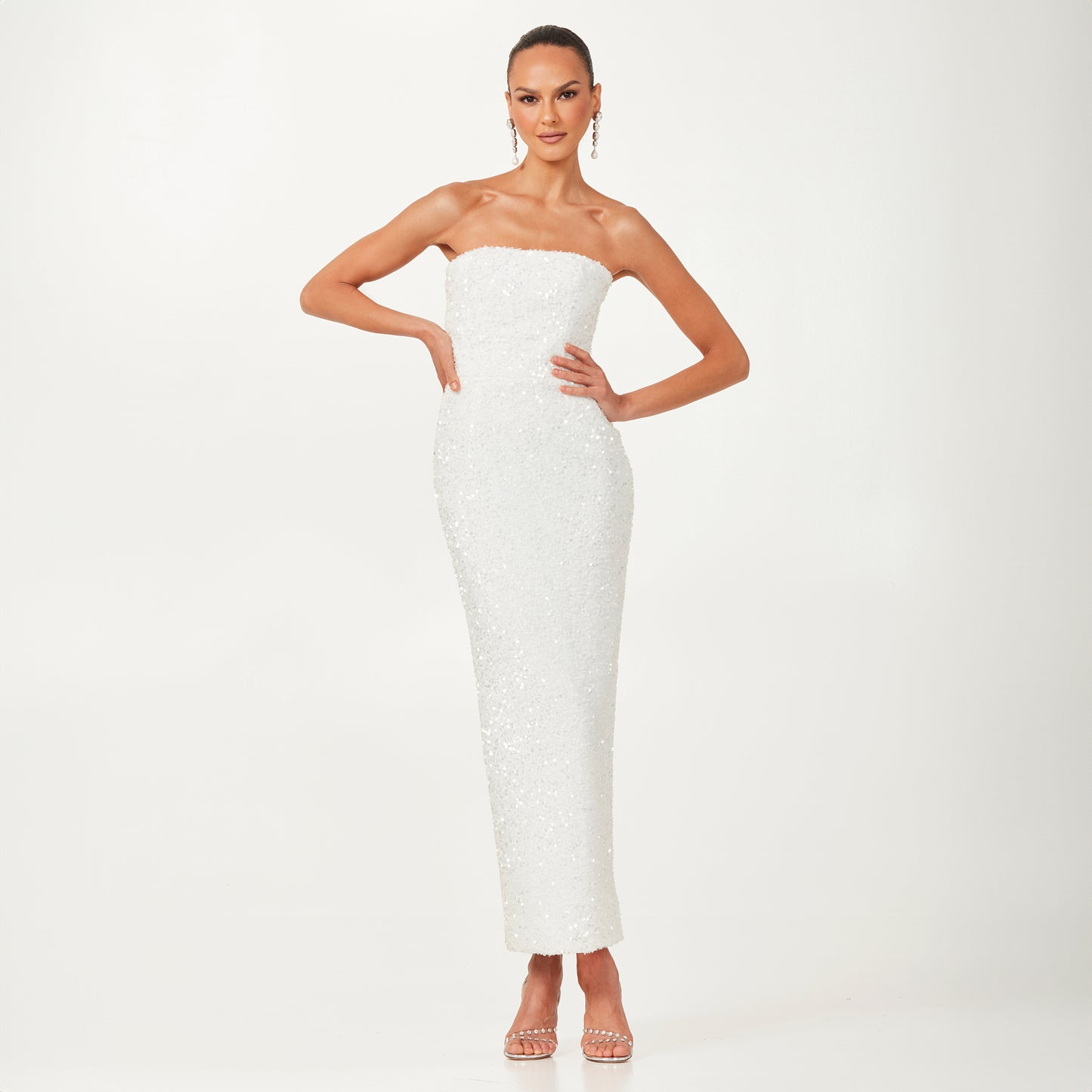 LESLIE SEQUIN GOWN