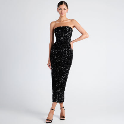 LESLIE SEQUIN GOWN