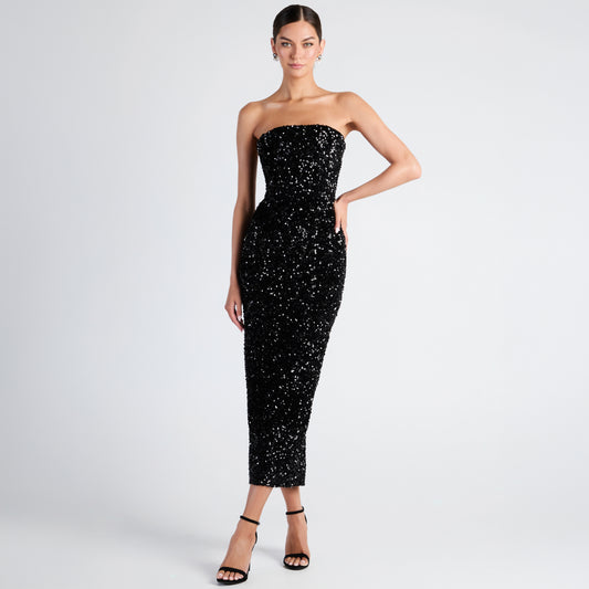 LESLIE SEQUIN GOWN