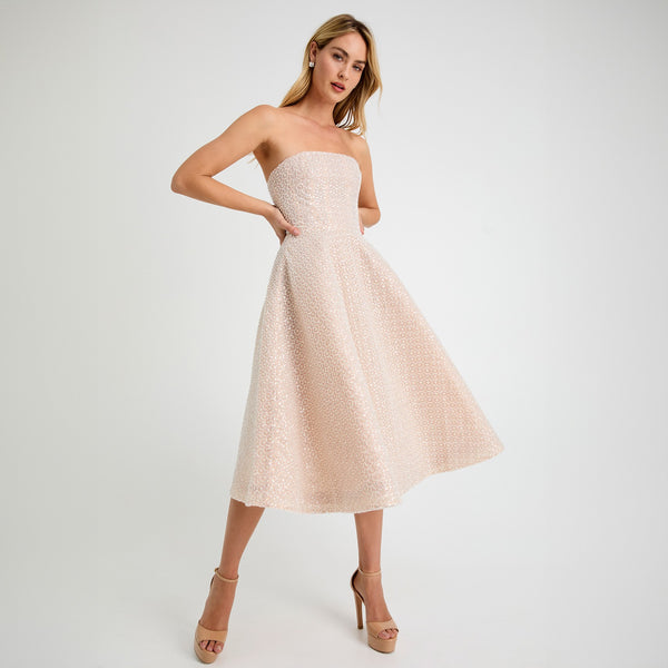 【Vivi】Transparent hem setup dress VIVI – Helsi